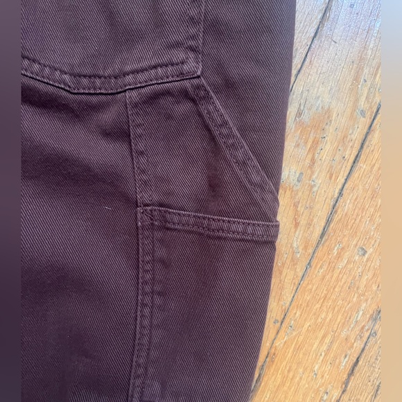 Brown straight leg cargo trousers - Picture 10 of 10